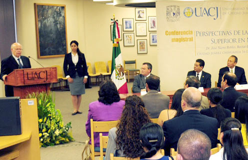 Firmó el rector de la UNAM, carta de intención académica con la UACJ