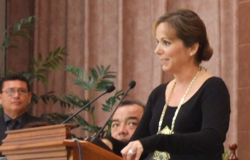 Rindió Adriana Ortiz Lanz su tercer informe al frente de la Universidad Autónoma de Campeche