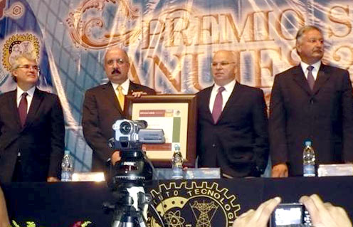 Recibe el Instituto Tecnológico de Orizaba el premio SEP – ANUIES 2010