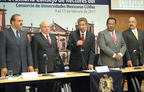 La Universidad Autónoma de San Luis Potosí, sede de la Primera Reunión delConsorcio de Universidades Mexicanas