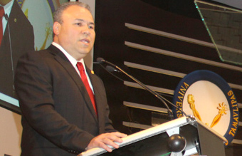 Presentó José Ma. Leal Gutiérrez su primer informe  al frente de la Universidad Autónoma de Tamaulipas