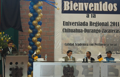 Inicia la Universiada Regional 2011 en la Universidad Autónoma de Zacatecas
