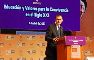 Conmemoran el 90 aniversario de la SEP con el Encuentro Educación y Valores para la Convivencia en el Siglo XXI
