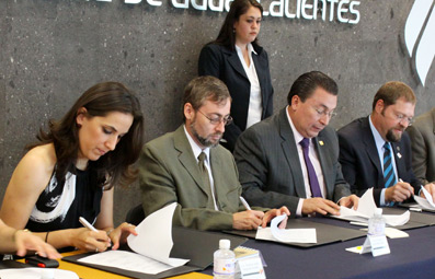 Estrecha relaciones la Universidad Autónoma de Aguascalientes con el Poder Judicial del Estado