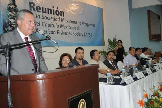 Inaugura Rector de la Universidad Autónoma de Sinaloa reunión de la Sociedad Mexicana de Pesquerías