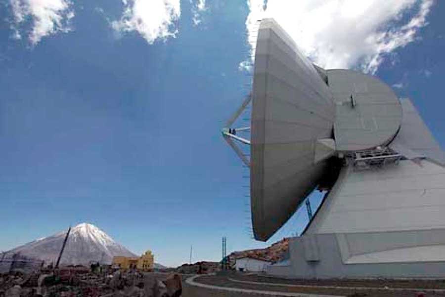 El Gran Telescopio Milimétrico detecta moléculas orgánicas en el Universo