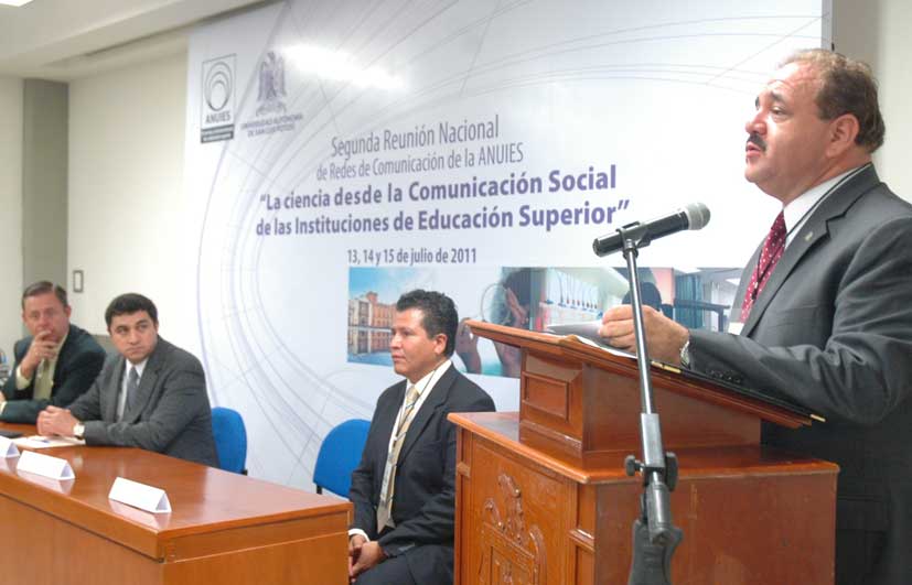 Segunda Reunión nacional de Redes de comunicación de la ANUIES en la Universidad Autónoma de San Luis Potosí