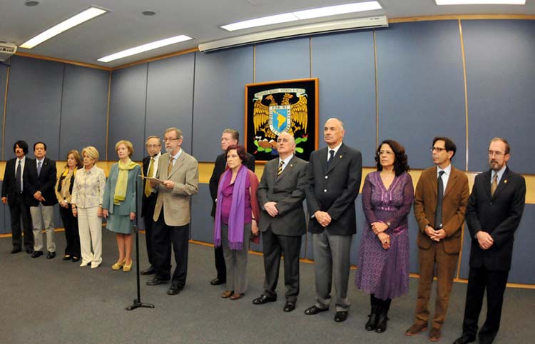 José Narro Robles, electo como rector de la Universidad Nacional Autónoma de México para el periodo 2011-2015