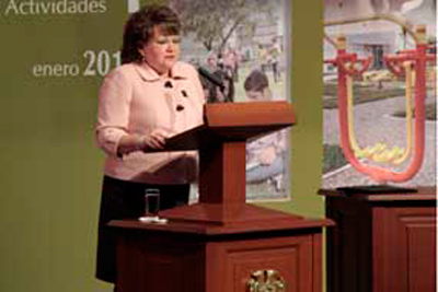 Cuarto informe actividades de Candita Gil Jiménez en la Universidad Juárez Autónoma de Tabasco