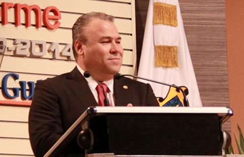 Segundo informe de José María Leal Gutiérrez, en la Universidad Autónoma de Tamaulipas