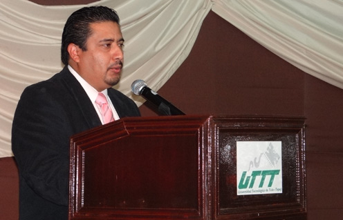 Leodan Portes Vargas, nuevo rector de la Universidad Tecnológica de Tula- Tepejí