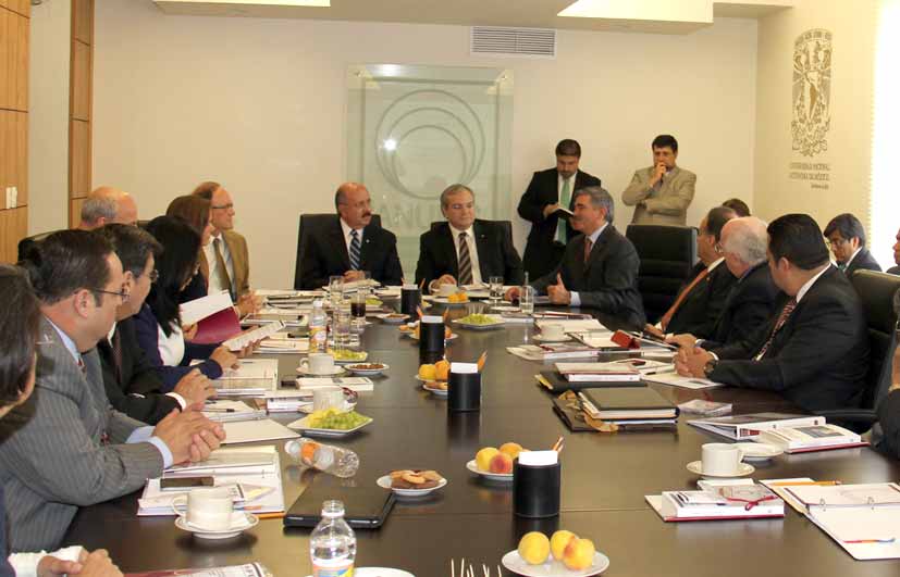 Leonardo Valdés se reunió ayer con el Consejo Nacional de la ANUIES