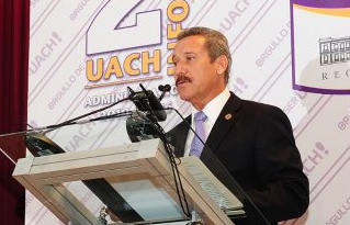 Segundo Informe de Jesús Enrique Seáñez Sáenz en la Universidad Autónoma de Chihuahua