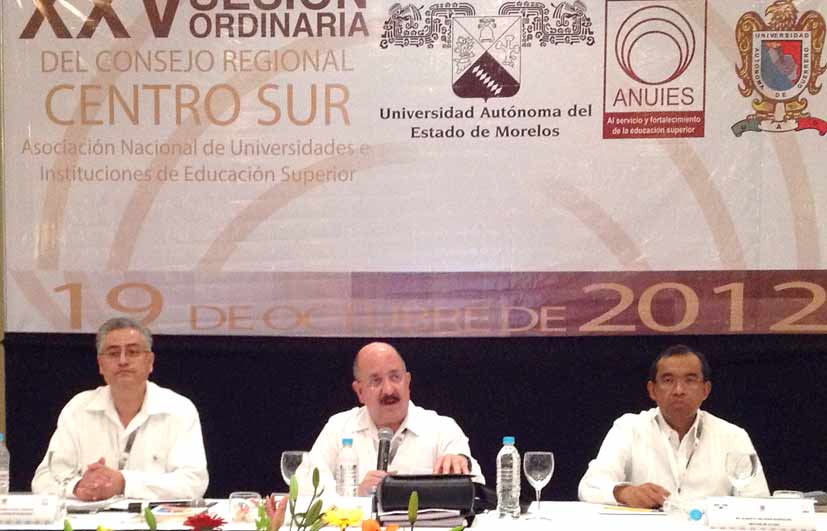 En la Universidad Autónoma de Guerrero la XXV Reunión del Consejo Regional Centro- Sur 