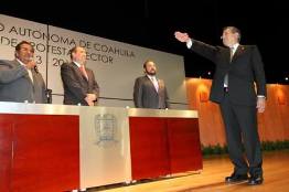 Protestó Blas Flores, rector de Universidad Autónoma de Coahuila