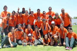42 medallas, tarjeta de presentación de Aztecas-UDLAP