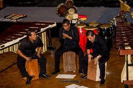 Ofrece Unicach concierto de Slag Percussion