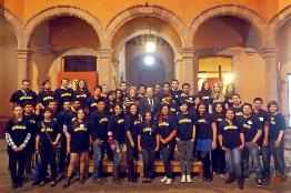 Bienvenida a estudiantes nacionales  y extranjeros en la UASLP