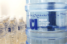 UASLP aprovecha sus recursos al contar con purificadora de agua.