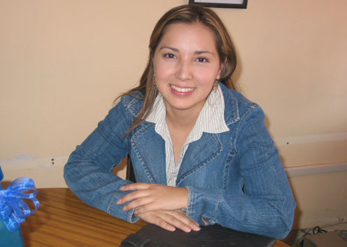 Estudiante del Tecnológico de Querétaro ganadora del testimonio a la excelencia estudiantil  INLAC 2006