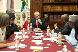 Estrechan lazos la ANUIES y la Comisión Nacional de Universidades de Nigeria