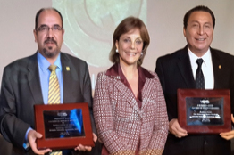 Entregan distinción a dos posgrados de alta calidad de la UAA en el ámbito internacional. 