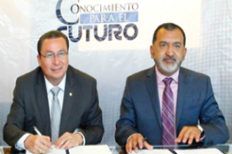 UAA Y CIO formalizan convenio para trabajar proyectos de ingeniería automotriz, física y energía