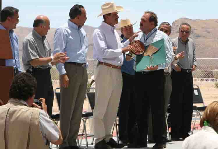 Entregó el Presidente Vicente Fox el Premio Nacional al Mérito Ecológico a la UASL