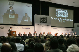 Presente ANUIES en inicio de año académico de la AMC