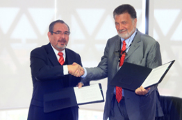 Firman convenio UAM e ICRANET