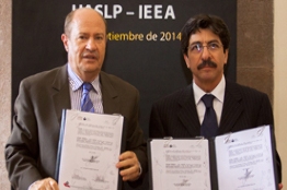 UASLP e IEEA signan convenio para combatir el analfabetismo
