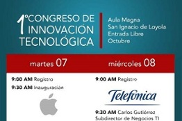 Ibero invita a Congreso de Innovación Tecnológica. 
