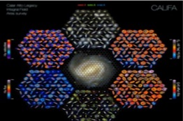 Una visión sin precedentes de doscientas galaxias del universo