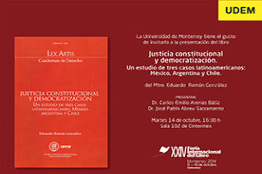 Presentan Libro sobre justicia en la FIL Monterrey