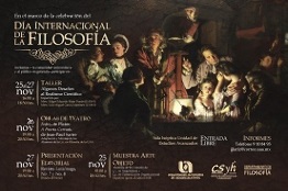 UAA invita a toda la sociedad en general a participar en los eventos del día internacional de la filosofía