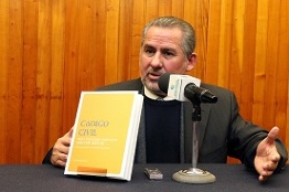 UASLP presentó Código Civil del magistrado Ricardo Sánchez Márquez