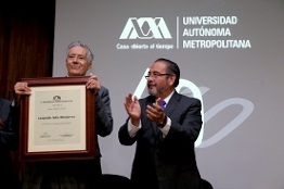 Confiere UAM grado de doctor honoris causa a Leopoldo Solís Manjarrez