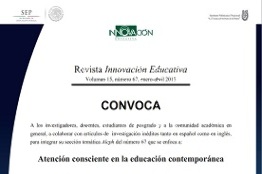 Revista Innovación Educativa