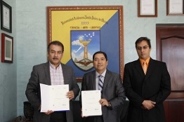 La UABJO firma convenio de colaboración con el CBTIS 26