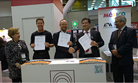 Firma de convenio ANUIES-CONAHEC-University of Arizona 26 de mayo de 2015, Boston Massachusetts