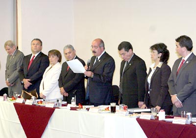 Sesión ordinaria del Consejo Regional Noreste de la ANUIES en la Universidad Autónoma de Nuevo León