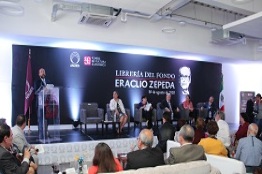 Se inaugura en la ANUIES la librería ‘’Eraclio Zepeda’’ del FCE