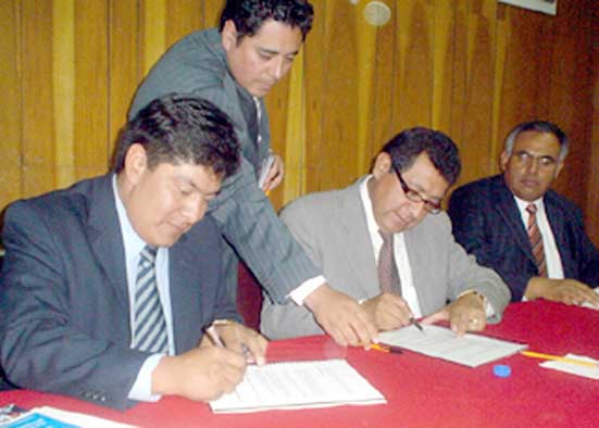 Firmó la Universidad Autónoma de Tlaxcala convenios de colaboración con Protección Civil yel INIFAP