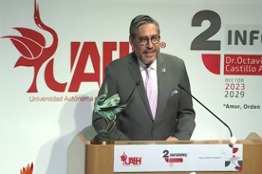 LA UNIVERSIDAD AUTÓNOMA DEL ESTADO DE HIDALGO, INSTITUCIÓN SÓLIDA Y EN CRECIMIENTO: LUIS GONZÁLEZ PLACENCIA