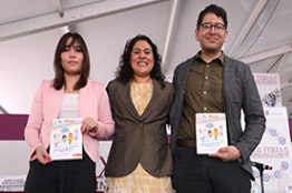 PRESENTA ANUIES VOLUMEN LENGUAJE INCLUYENTE Y NO SEXISTA EN LA FERIA INTERNACIONAL DEL LIBRO DEL IPN