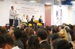 INAUGURAN EN LA BUAP PRIMER ENCUENTRO NACIONAL DE EVALUACIÓN Y MEJORA CONTINUA DE LA EDUCACIÓN SUPERIOR