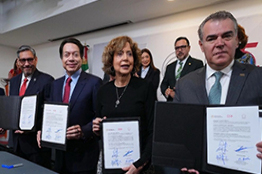 DURANTE 2025, ANUIES FIRMÓ DIVERSOS CONVENIOS Y ACUERDOS DE COLABORACIÓN PARA ARTICULAR ACCIONES EN LAS INSTITUCIONES DE EDUCACIÓN SUPERIOR