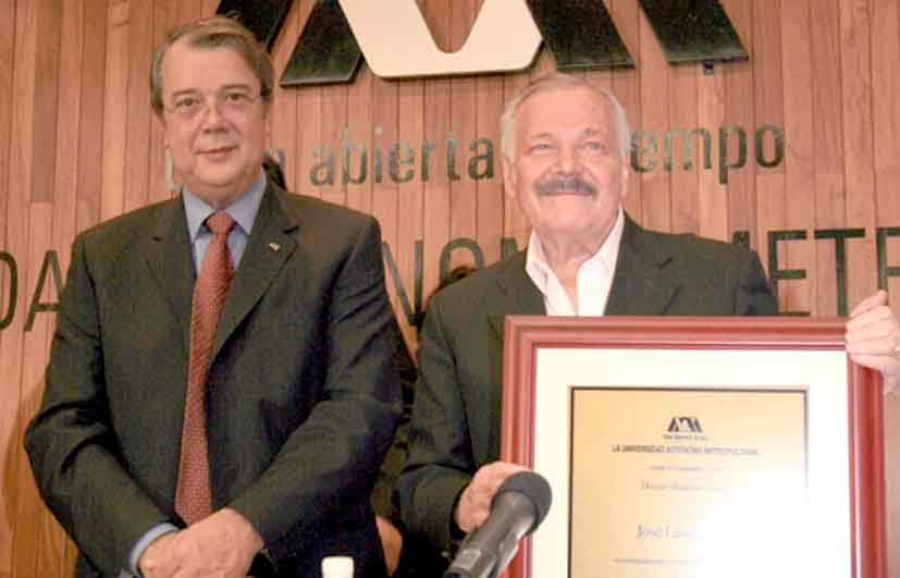 Recibió José Luis Cuevas Doctorado Honoris Causa de la Universidad Autónoma Metropolitana