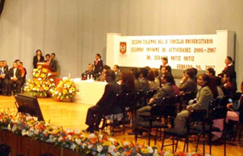 Señala el rector Serafín Ortiz Ortiz, en su segundo informe, importantes logros de la Universidad Autónoma de Tlaxcala