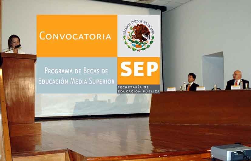 Anuncia SEP programa de becas para alumnos de los niveles medio superior y superior
